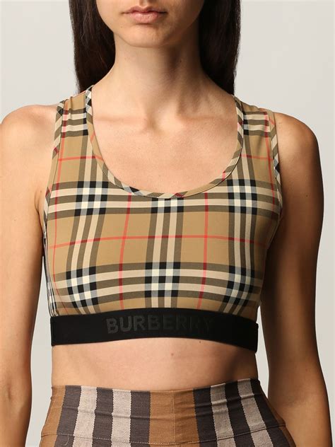 burberry crop top womens|burberry cropped zip top.